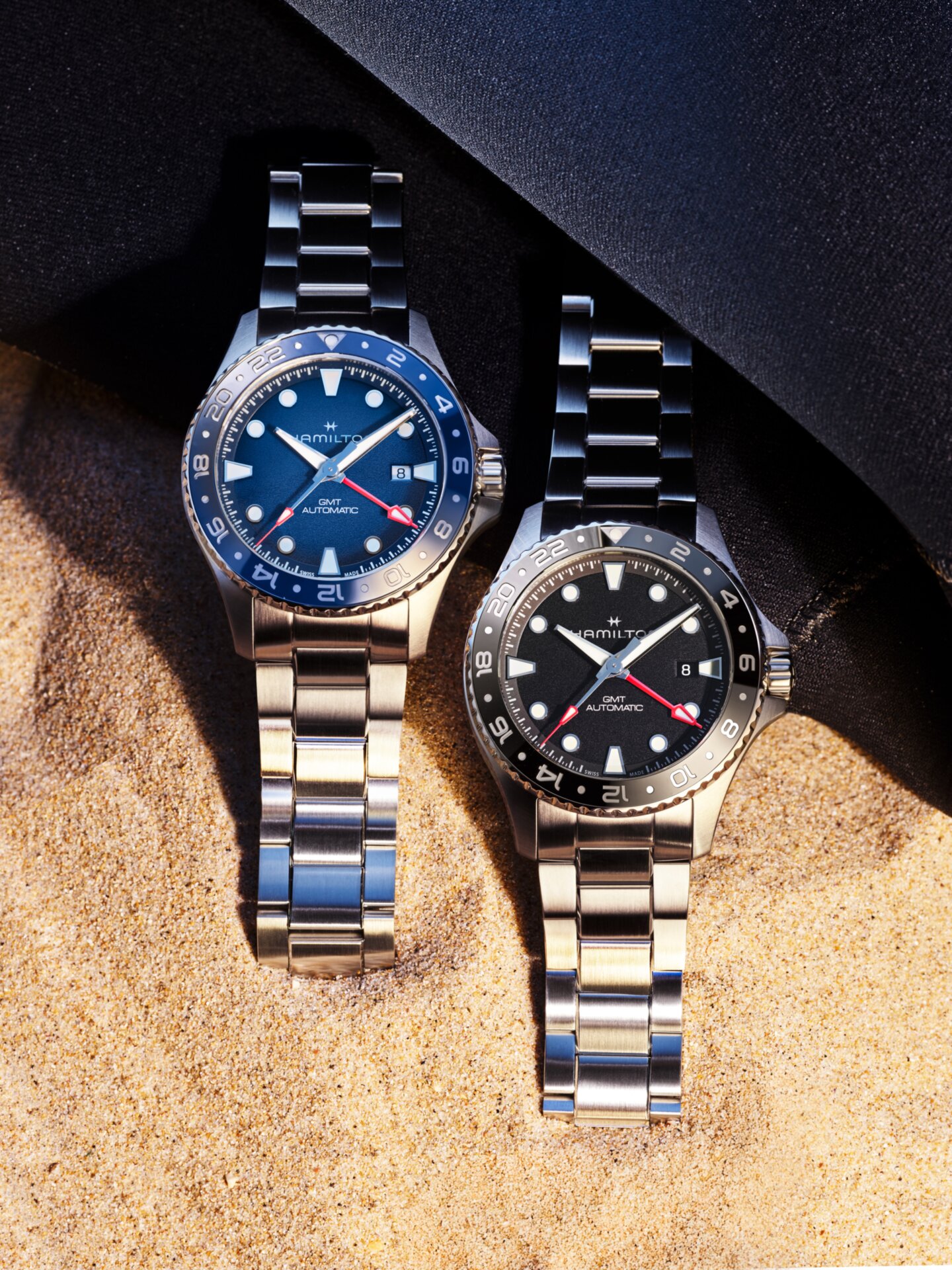 Hamilton Khaki Navy Scuba Auto GMT — дайвер с GMT для глобальных путешественников